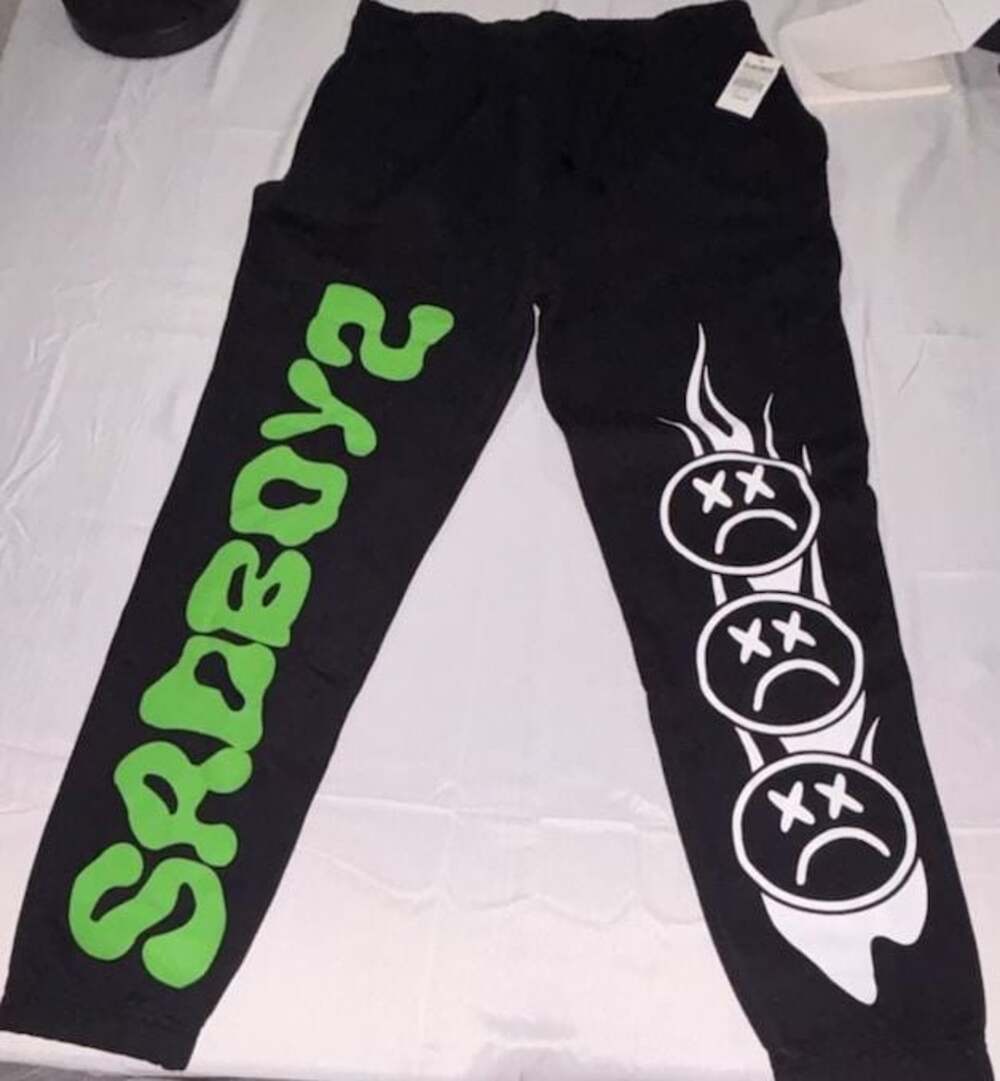 Sad Boyz Web Fleece Pant Graphic Joggers